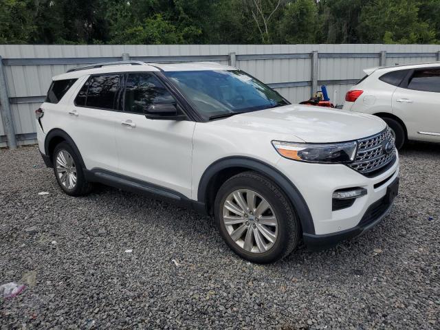 1FMSK7FH2NGB37265 - 2022 FORD EXPLORER LIMITED 白色 照片 4