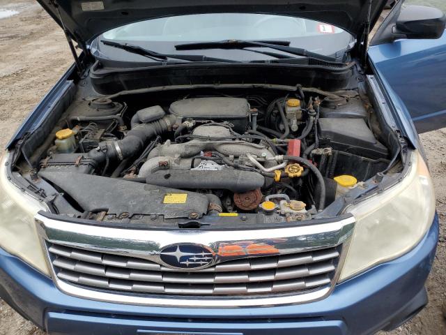 JF2SH6BC5AH799872 - 2010 SUBARU FORESTER XS Синій фото 12