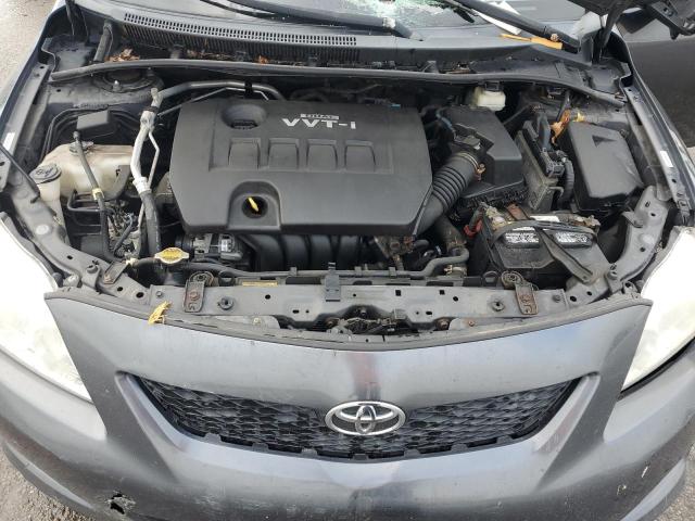1NXBU40E69Z111296 - 2009 TOYOTA COROLLA BASE ნაცრისფერი ფოტო 11