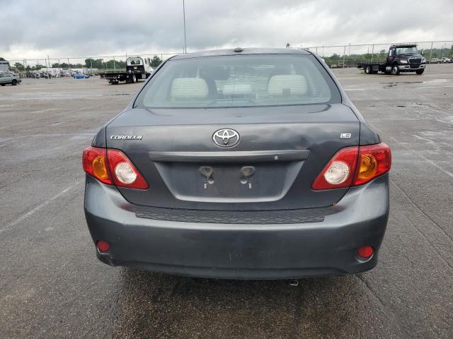 1NXBU40E69Z111296 - 2009 TOYOTA COROLLA BASE ნაცრისფერი ფოტო 6