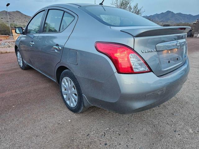 3N1CN7APXDL887508 - 2013 NISSAN VERSA S GRAY photo 3