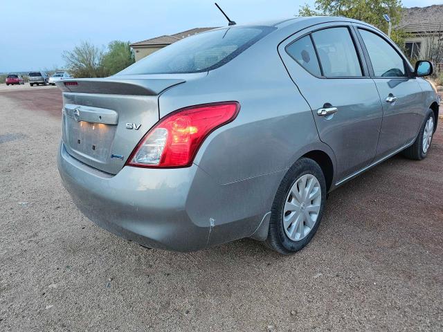 3N1CN7APXDL887508 - 2013 NISSAN VERSA S GRAY photo 4