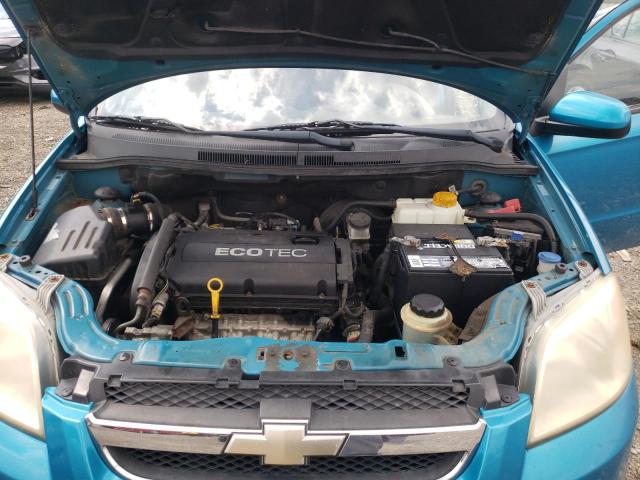 KL1TD56E29B640642 - 2009 CHEVROLET AVEO LS 蓝色 照片 11