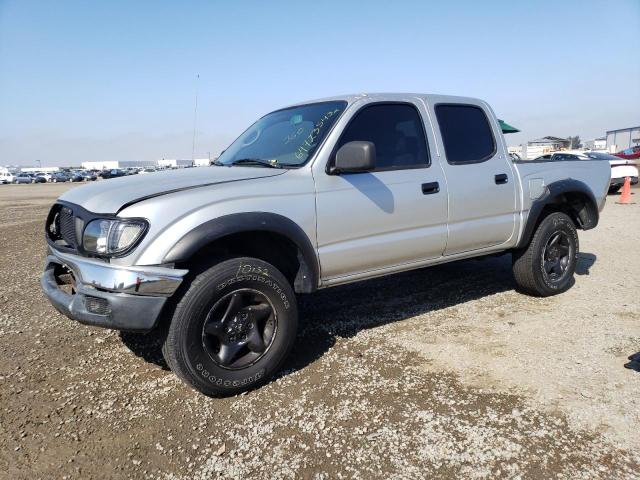 5TEGN92N43Z149772 - 2003 TOYOTA TACOMA DOUBLE CAB PRERUNNER SILVER photo 1