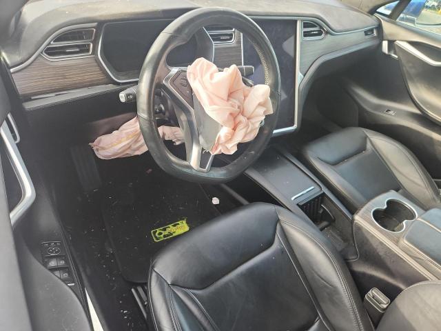 5YJSA1E27GF151306 - 2016 TESLA MODEL S Կապույտ լուսանկար 8