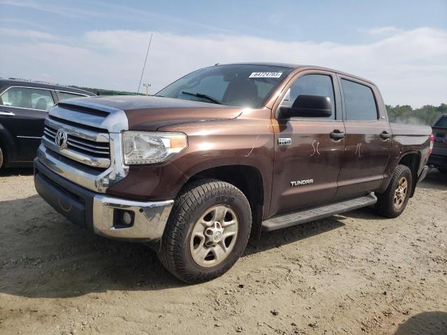 5TFDW5F10HX603062 - 2017 TOYOTA TUNDRA CREWMAX SR5 BROWN photo 1