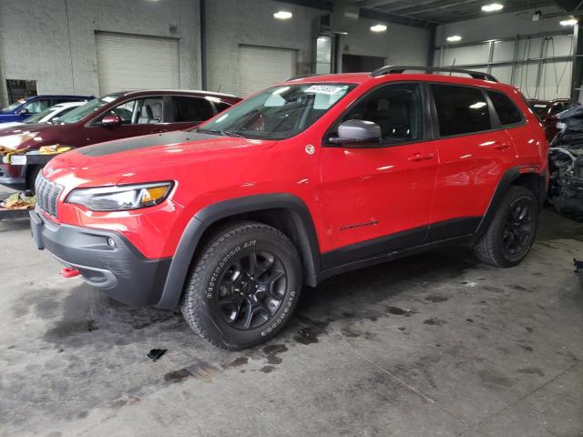 1C4PJMBN7KD310315 - 2019 JEEP CHEROKEE TRAILHAWK RED photo 1