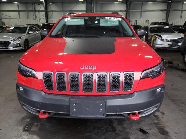 1C4PJMBN7KD310315 - 2019 JEEP CHEROKEE TRAILHAWK RED photo 5