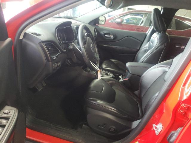 1C4PJMBN7KD310315 - 2019 JEEP CHEROKEE TRAILHAWK RED photo 7
