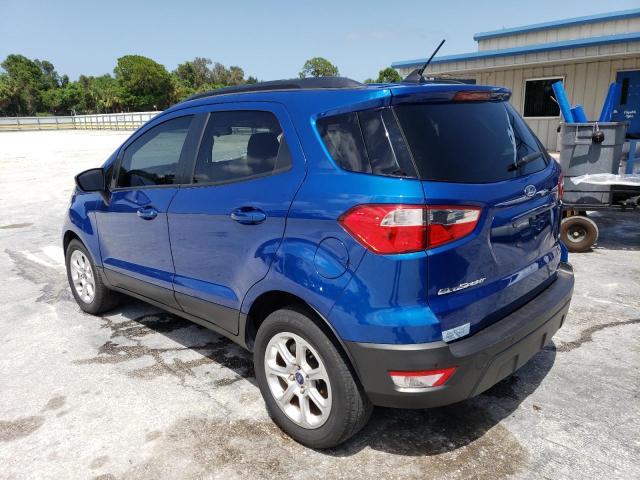 MAJ3S2GE1MC396227 - 2021 FORD ECOSPORT SE BLUE photo 2