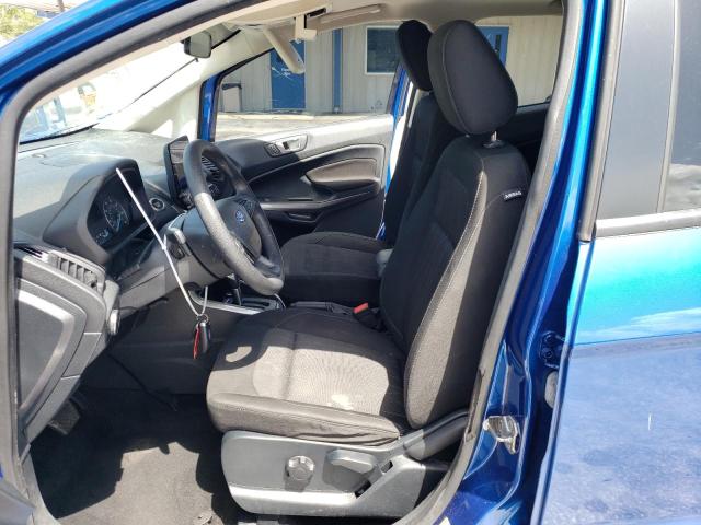MAJ3S2GE1MC396227 - 2021 FORD ECOSPORT SE BLUE photo 7