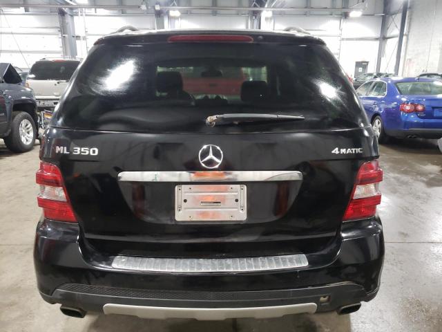 4JGBB86E68A394481 - 2008 MERCEDES-BENZ ML 350 BLACK photo 6