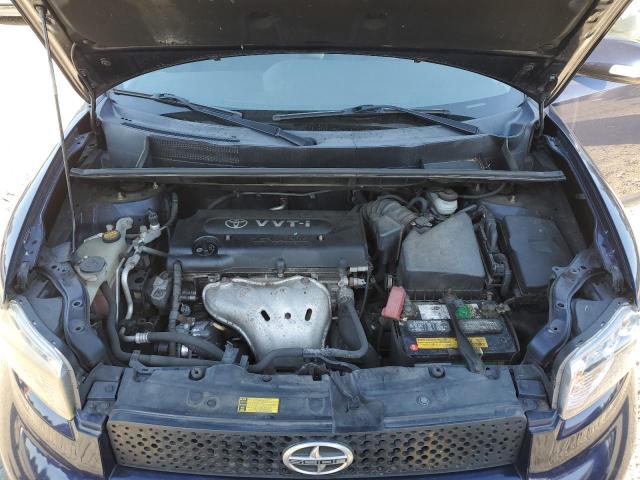 JTLKE50E881026391 - 2008 TOYOTA SCION XB BLUE photo 12