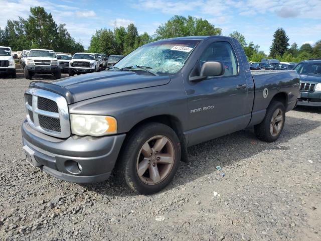 1D7HA16N42J204683 - 2002 DODGE RAM 1500 CHARCOAL photo 1