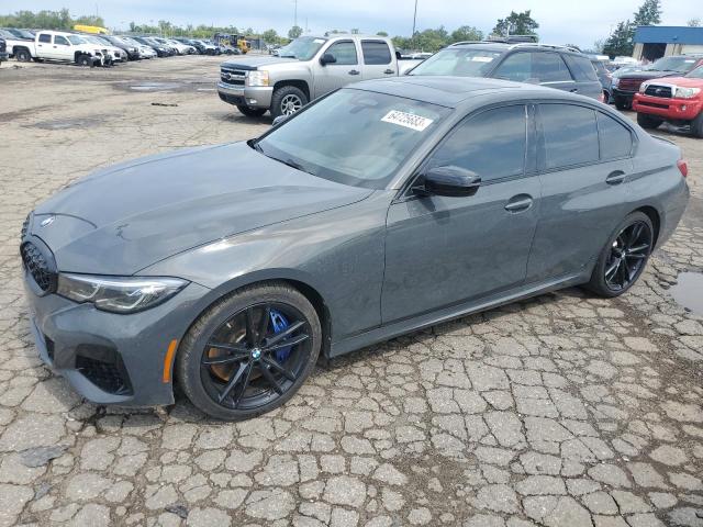 WBA5U9C07NFM06921 - 2022 BMW M340XI GRAY photo 1