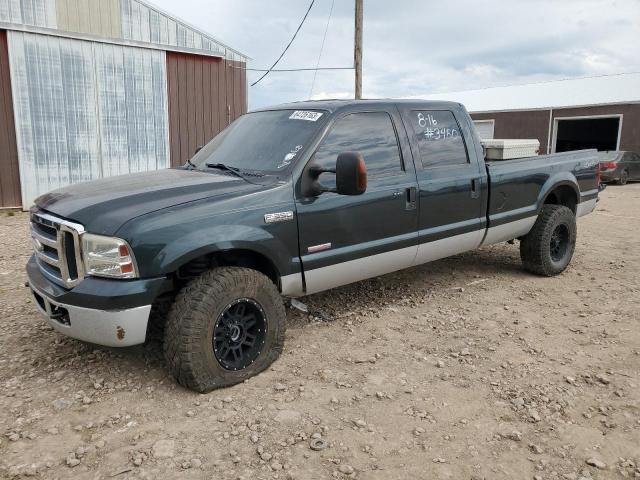 1FTWW31P36ED77567 - 2006 FORD F350 SRW SUPER DUTY BLUE photo 1