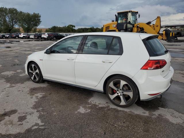 3VW4T7AU9FM003629 - 2015 VOLKSWAGEN GTI WHITE photo 2