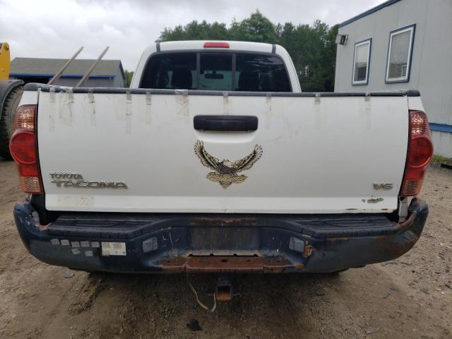 5TEUU42N66Z181846 - 2006 TOYOTA TACOMA ACCESS CAB Ақ фото 6