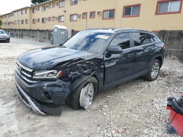 1V2YC2CA8LC215072 - 2020 VOLKSWAGEN ATLAS CROS SE BLACK photo 1