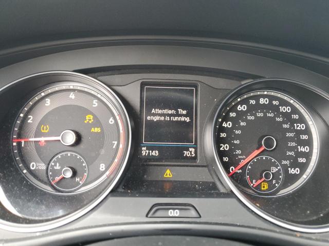 1V2YC2CA8LC215072 - 2020 VOLKSWAGEN ATLAS CROS SE BLACK photo 9