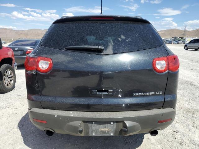 1GNKRLED0BJ336036 - 2011 CHEVROLET TRAVERSE LTZ BLACK photo 6