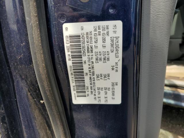 1D4GP25B15B254623 - 2005 DODGE CARAVAN SE BLUE photo 13