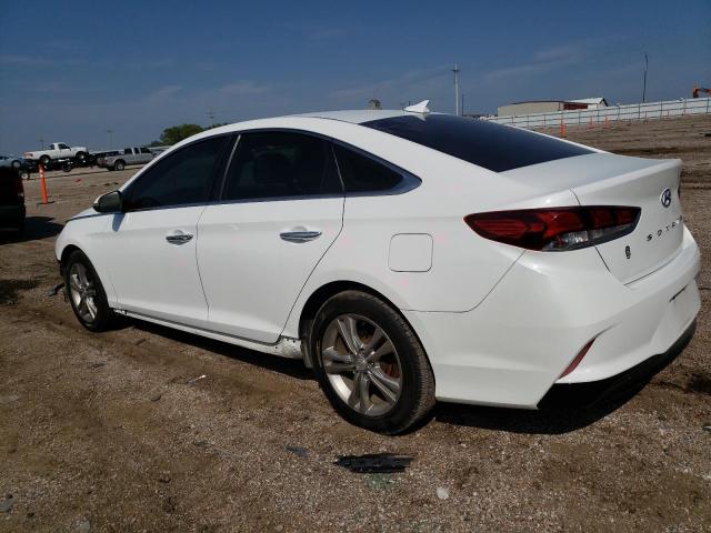 5NPE34AF0JH600917 - 2018 HYUNDAI SONATA SPORT WHITE photo 2