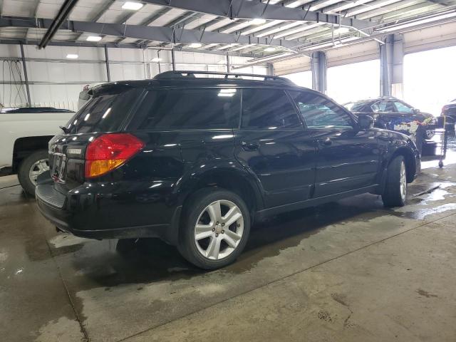 4S4BP63C276300798 - 2007 SUBARU LEGACY OUTBACK BLACK photo 3
