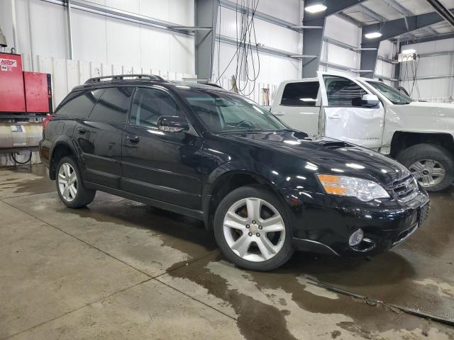 4S4BP63C276300798 - 2007 SUBARU LEGACY OUTBACK BLACK photo 4