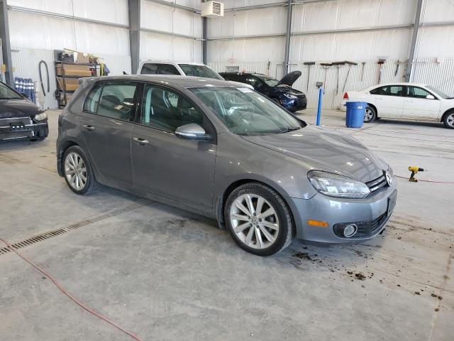 WVWNM7AJ8DW047032 - 2013 VOLKSWAGEN GOLF ნაცრისფერი ფოტო 4