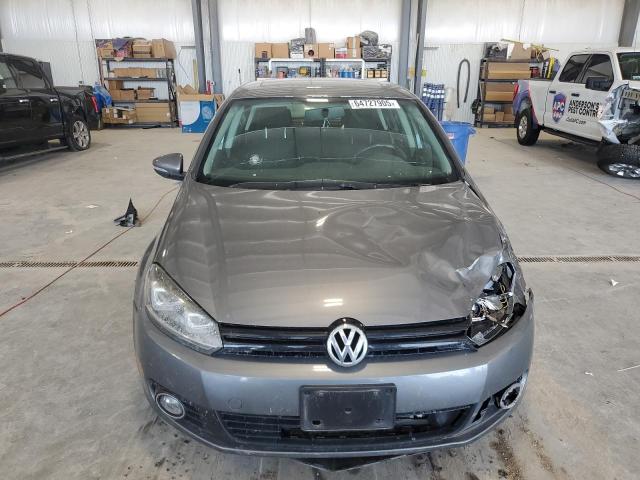 WVWNM7AJ8DW047032 - 2013 VOLKSWAGEN GOLF ნაცრისფერი ფოტო 5