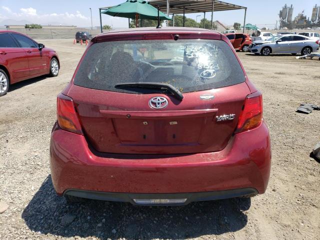 VNKKTUD36HA085886 - 2017 TOYOTA YARIS L BURGUNDY photo 6