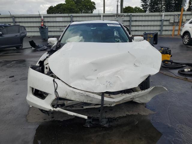 1HGCR3F88DA023609 - 2013 HONDA ACCORD EXL WHITE photo 5