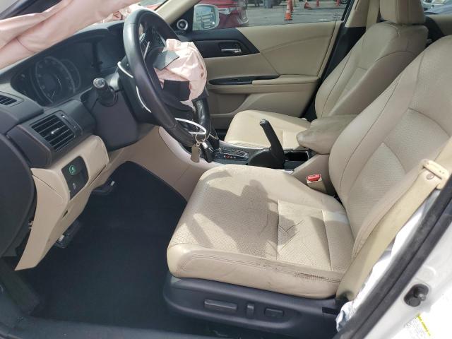 1HGCR3F88DA023609 - 2013 HONDA ACCORD EXL WHITE photo 7