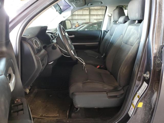 5TFUW5F12HX642672 - 2017 TOYOTA TUNDRA DOUBLE CAB SR/SR5 GRAY photo 7