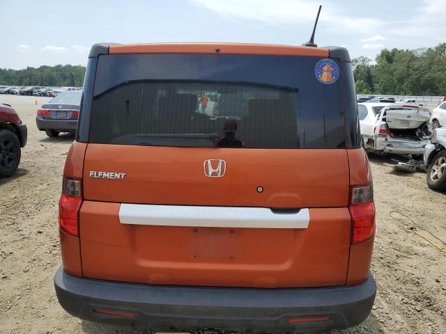 5J6YH1H73BL001531 - 2011 HONDA ELEMENT EX ORANGE photo 6