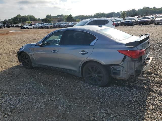 JN1BV7AP2EM689542 - 2014 INFINITI Q50 BASE ნაცრისფერი ფოტო 2