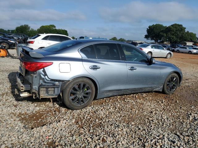 JN1BV7AP2EM689542 - 2014 INFINITI Q50 BASE ნაცრისფერი ფოტო 3