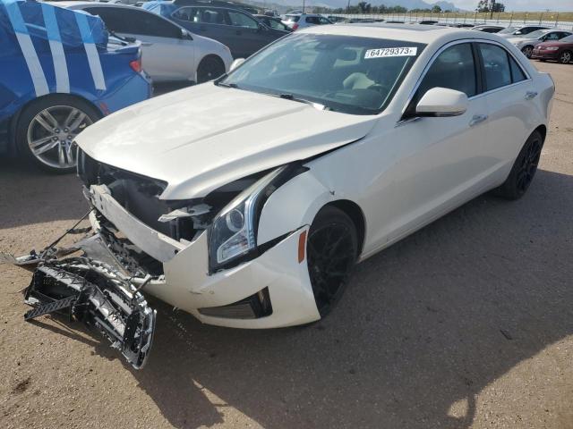 1G6AL5SX5D0173704 - 2013 CADILLAC ATS PREMIUM WHITE photo 1