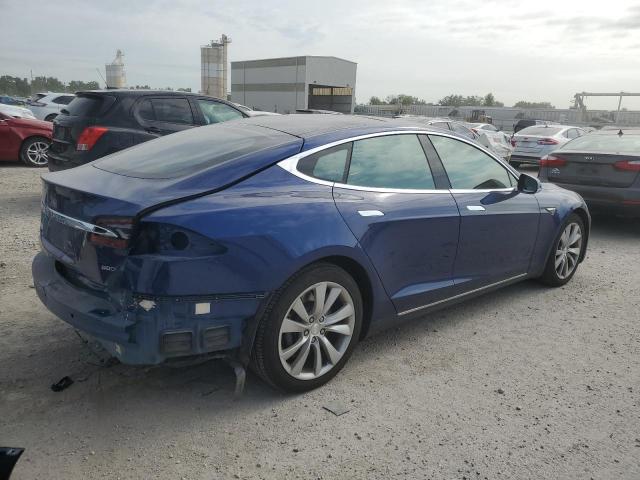 5YJSA1E20GF122374 - 2016 TESLA MODEL S Көк фото 3