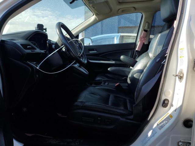 2HKRM4H71DH106082 - 2013 HONDA CR-V EXL WHITE photo 7