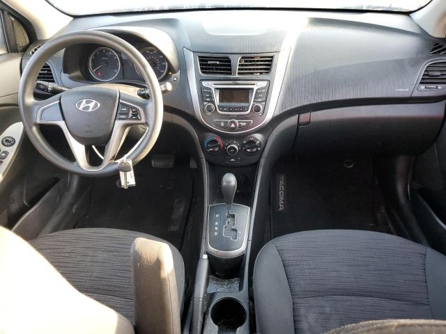 KMHCT5AE3HU306945 - 2017 HYUNDAI ACCENT SE GRAY photo 8