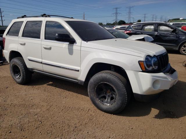 1J8HR58P57C532188 - 2007 JEEP GRAND CHER LIMITED WHITE photo 4