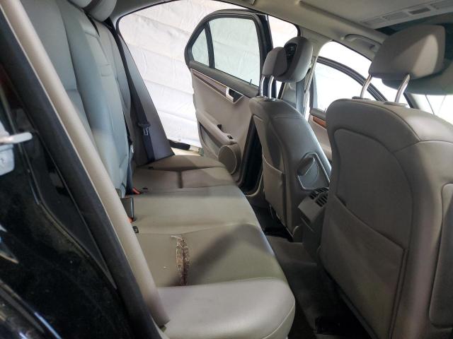 WDDGF81X88F105214 - 2008 MERCEDES-BENZ C 300 4MATIC BLACK photo 10