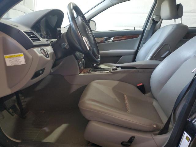 WDDGF81X88F105214 - 2008 MERCEDES-BENZ C 300 4MATIC BLACK photo 7