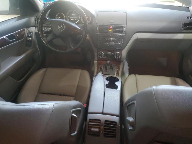WDDGF81X88F105214 - 2008 MERCEDES-BENZ C 300 4MATIC BLACK photo 8