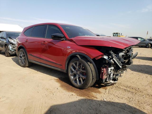 5J8YE1H05NL016376 - 2022 ACURA MDX A-SPEC RED photo 4