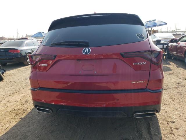 5J8YE1H05NL016376 - 2022 ACURA MDX A-SPEC RED photo 6