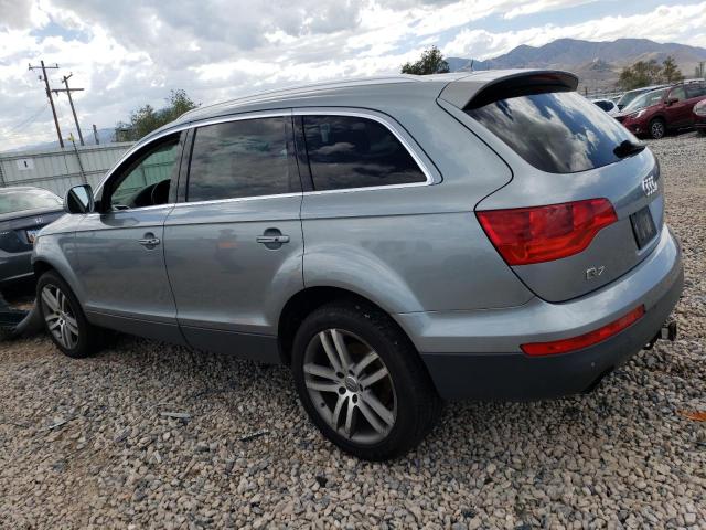 WA1BY74L37D081393 - 2007 AUDI Q7 3.6 QUATTRO PREMIUM SILVER photo 2