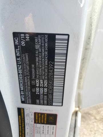 55SWF8DB5KU284392 - 2019 MERCEDES-BENZ C 300 白色 照片 13